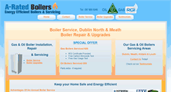 Desktop Screenshot of boilerservices.ie